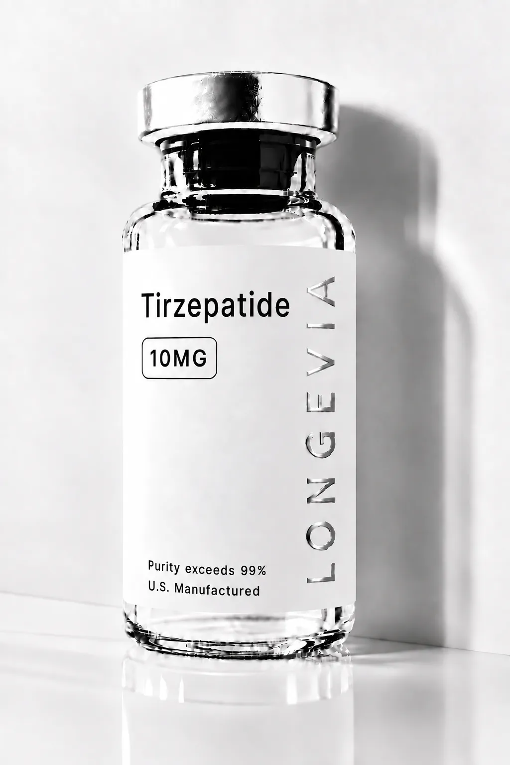 Tirzepatide research peptide vial